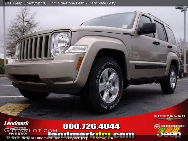 2010 Jeep Liberty Sport in Light Graystone Pearl
