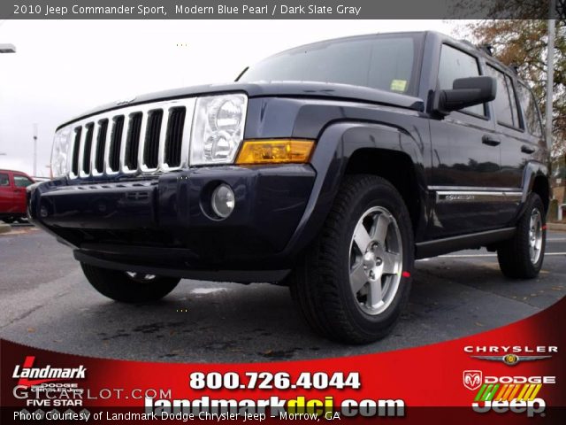 2010 Jeep Commander Sport in Modern Blue Pearl