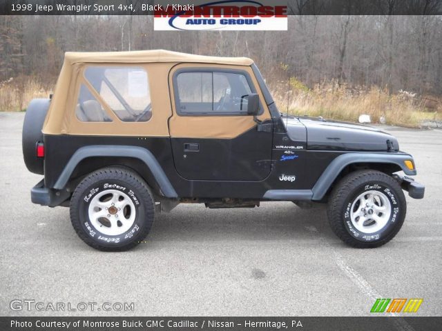 1998 Jeep Wrangler Sport 4x4 in Black