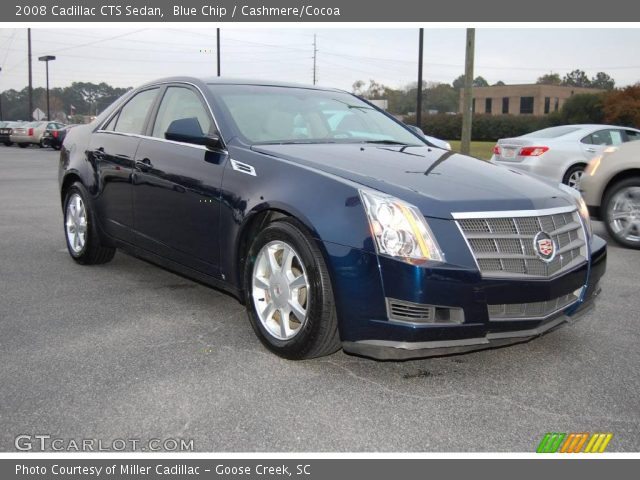 2008 Cadillac CTS Sedan in Blue Chip