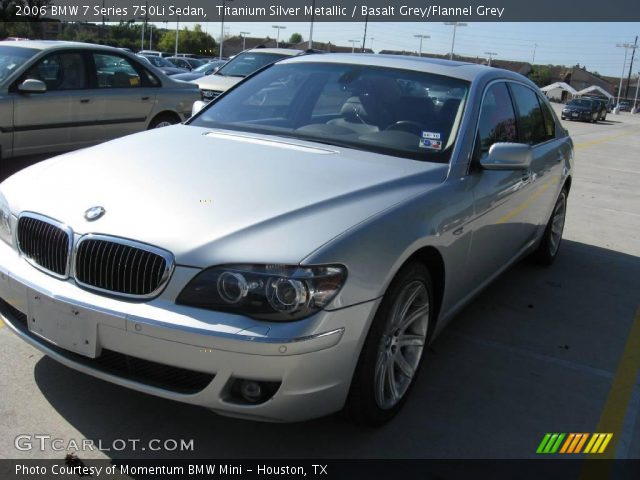 2006 BMW 7 Series 750Li Sedan in Titanium Silver Metallic