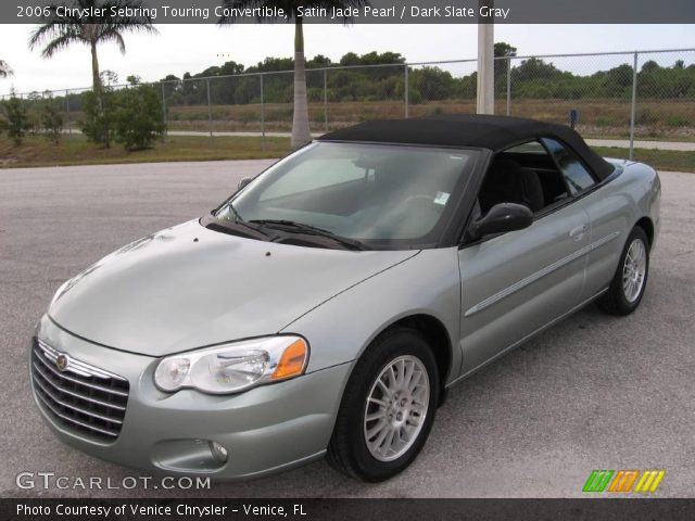 2006 Chrysler Sebring Touring Convertible in Satin Jade Pearl
