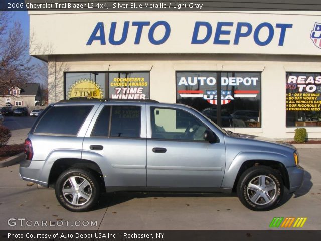 2006 Chevrolet TrailBlazer LS 4x4 in Silver Blue Metallic