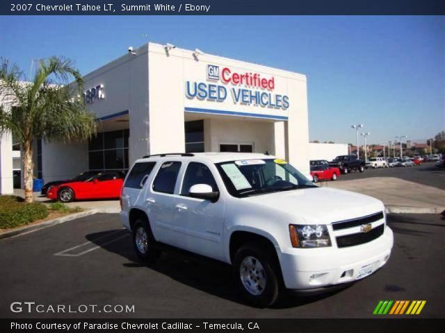2007 Chevrolet Tahoe LT in Summit White
