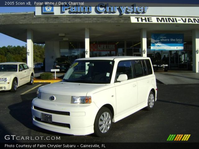 2005 Scion xB  in Polar White