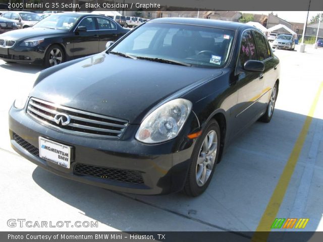 2005 Infiniti G 35 Sedan in Black Obsidian