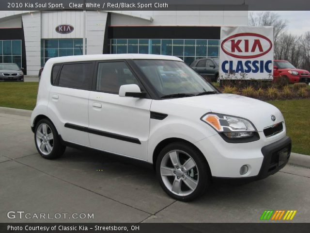 2010 Kia Soul Sport in Clear White