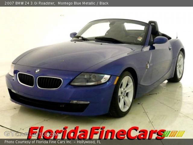 2007 BMW Z4 3.0i Roadster in Montego Blue Metallic