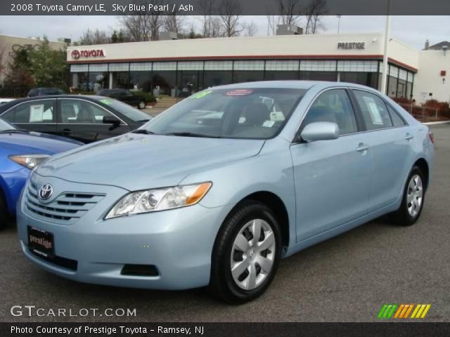 2008 Toyota Camry LE in Sky Blue Pearl