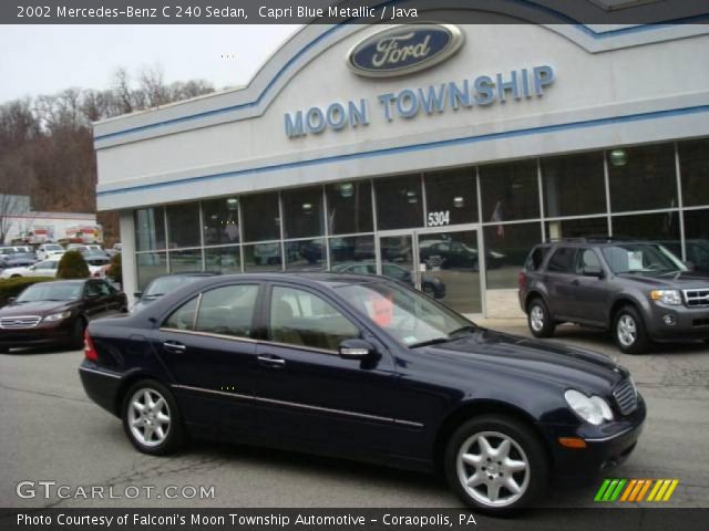 2002 Mercedes-Benz C 240 Sedan in Capri Blue Metallic