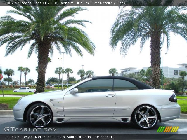 2007 Mercedes-Benz CLK 350 Cabriolet in Iridium Silver Metallic
