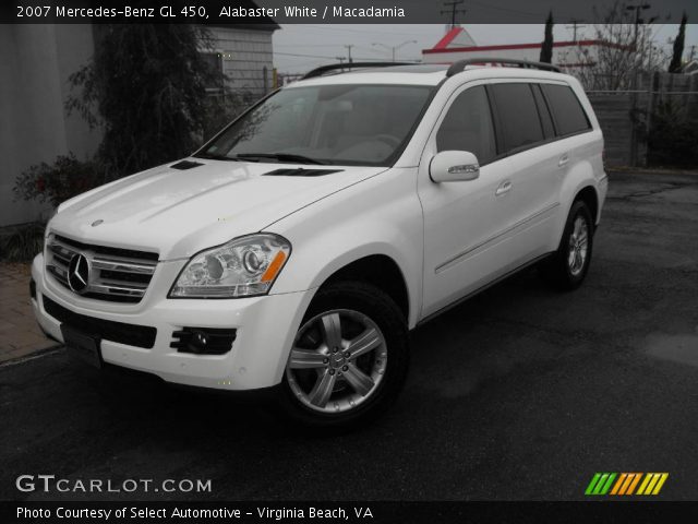 2007 Mercedes-Benz GL 450 in Alabaster White