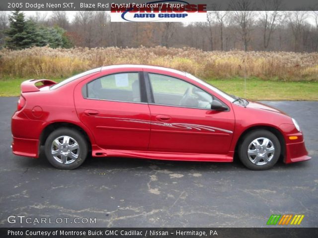 2005 Dodge Neon SXT in Blaze Red Crystal Pearlcoat