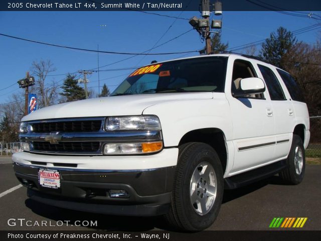 2005 Chevrolet Tahoe LT 4x4 in Summit White