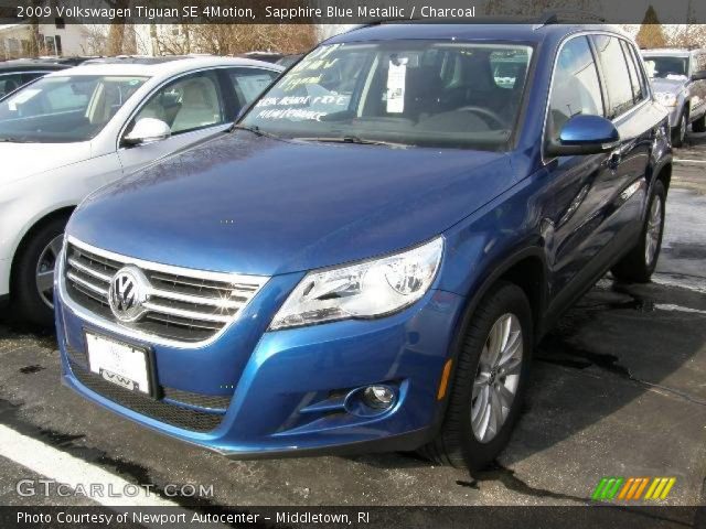 2009 Volkswagen Tiguan SE 4Motion in Sapphire Blue Metallic