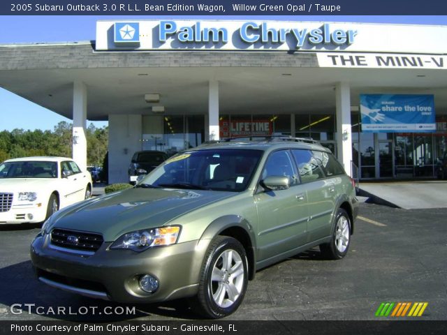 2005 Subaru Outback 3.0 R L.L. Bean Edition Wagon in Willow Green Opal