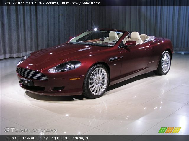 2006 Aston Martin DB9 Volante in Burgundy