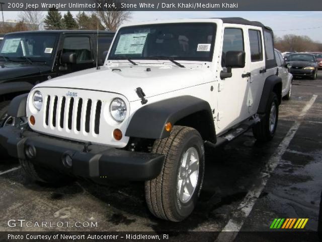 2009 Jeep Wrangler Unlimited X 4x4 in Stone White
