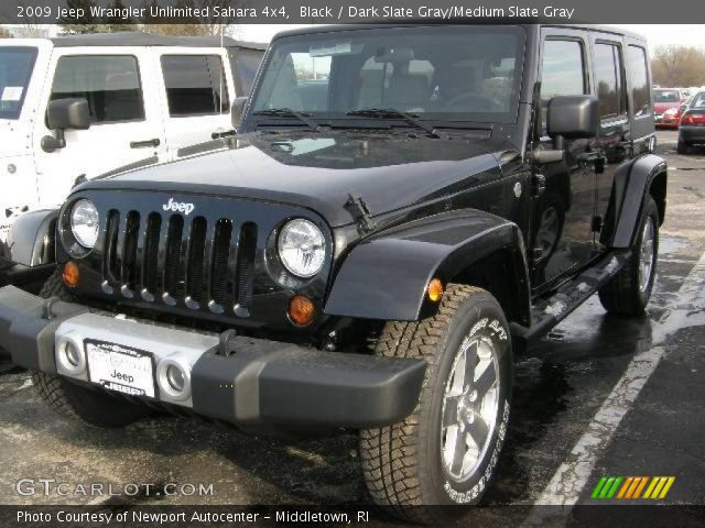 2009 Jeep Wrangler Unlimited Sahara 4x4 in Black