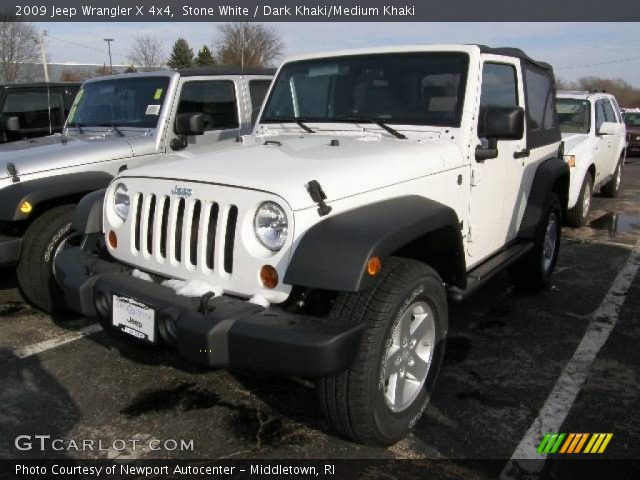 2009 Jeep Wrangler X 4x4 in Stone White