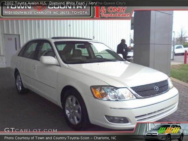 2002 Toyota Avalon XLS in Diamond White Pearl