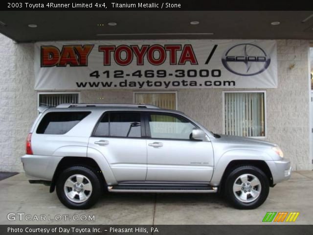 2003 Toyota 4Runner Limited 4x4 in Titanium Metallic