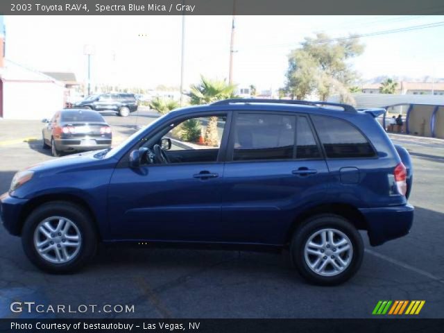2003 Toyota RAV4  in Spectra Blue Mica