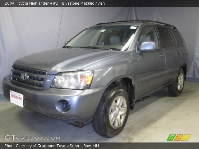 2004 Toyota Highlander 4WD in Bluestone Metallic