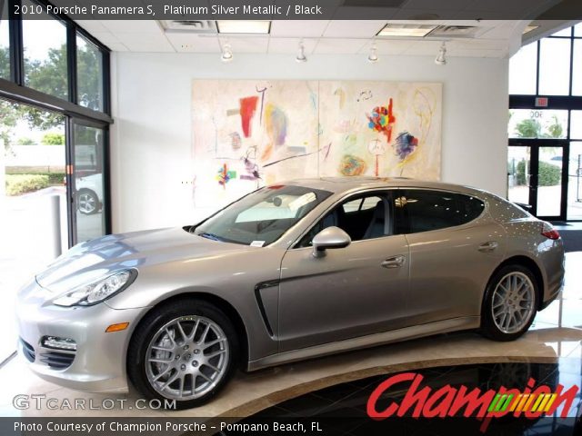 2010 Porsche Panamera S in Platinum Silver Metallic