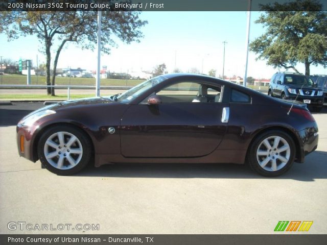 2003 Nissan 350Z Touring Coupe in Brickyard