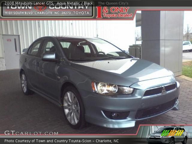 2008 Mitsubishi Lancer GTS in Aqua Metallic