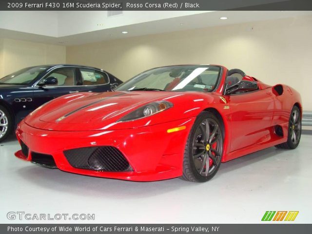 2009 Ferrari F430 16M Scuderia Spider in Rosso Corsa (Red)