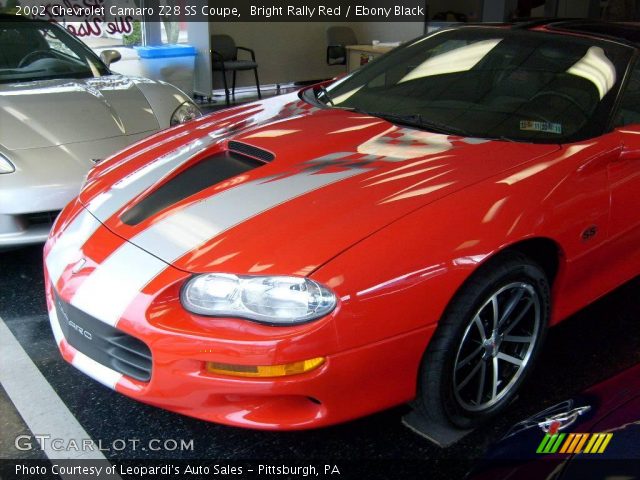 2002 Chevrolet Camaro Z28 SS Coupe in Bright Rally Red