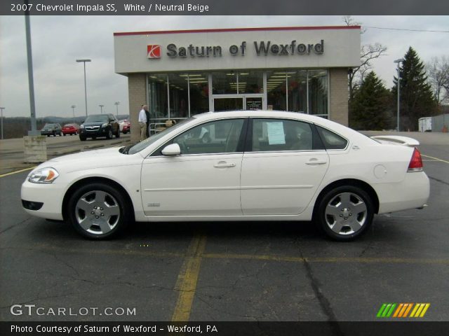 2007 Chevrolet Impala SS in White