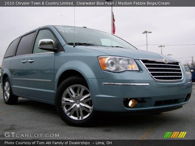 2010 Chrysler Town & Country Limited in Clearwater Blue Pearl