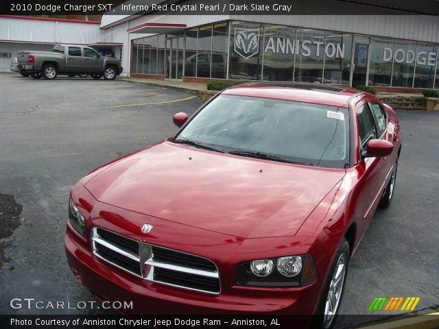 2010 Dodge Charger SXT in Inferno Red Crystal Pearl
