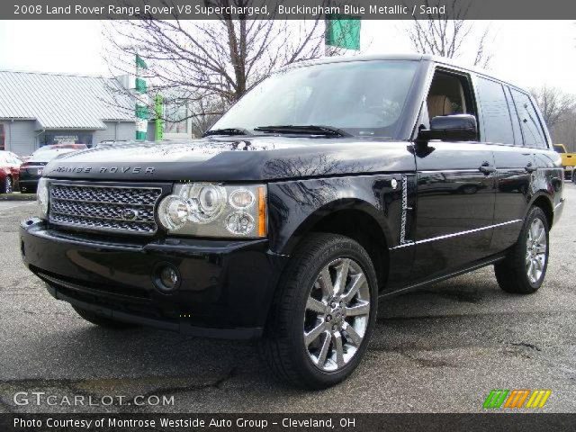 2008 Land Rover Range Rover V8 Supercharged in Buckingham Blue Metallic