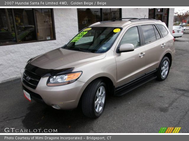 2007 Hyundai Santa Fe Limited 4WD in Golden Beige