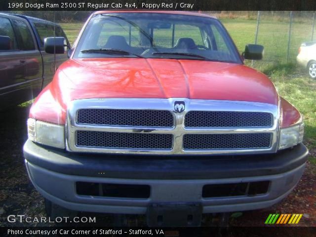 1996 Dodge Ram 2500 ST Regular Cab 4x4 in Poppy Red