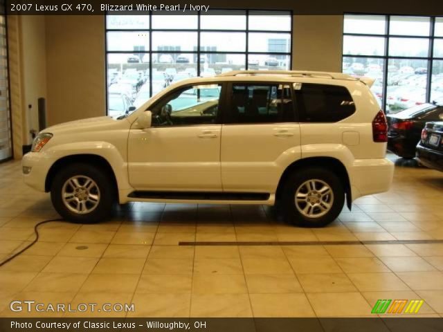 2007 Lexus GX 470 in Blizzard White Pearl