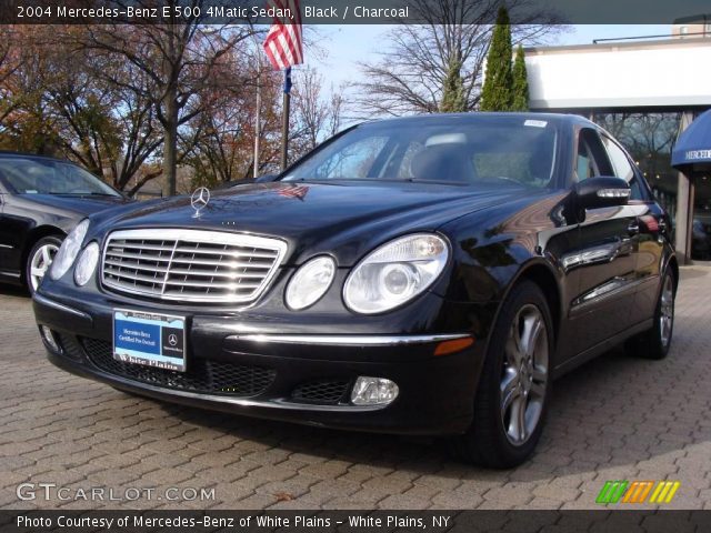 2004 Mercedes-Benz E 500 4Matic Sedan in Black