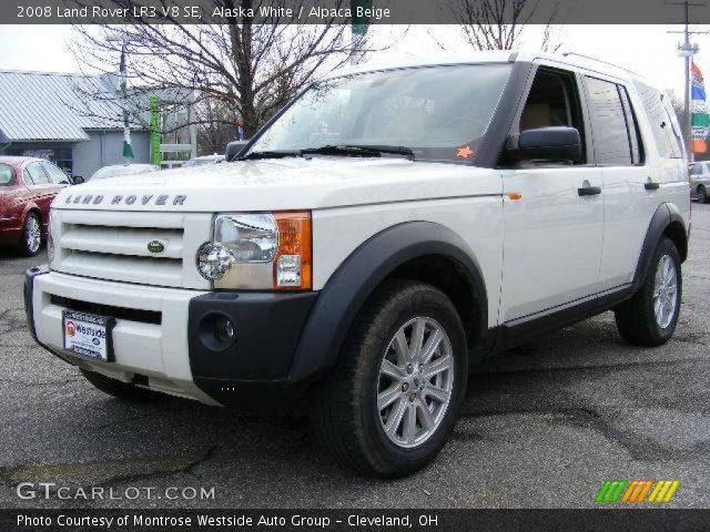 2008 Land Rover LR3 V8 SE in Alaska White