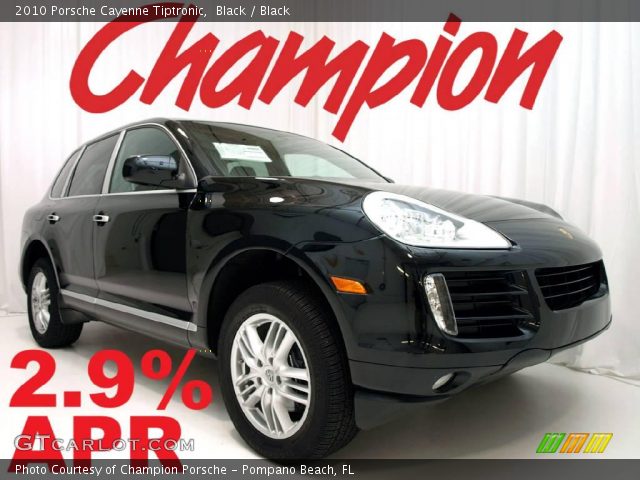 2010 Porsche Cayenne Tiptronic in Black