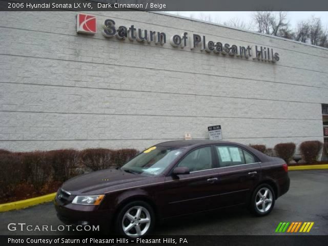 2006 Hyundai Sonata LX V6 in Dark Cinnamon