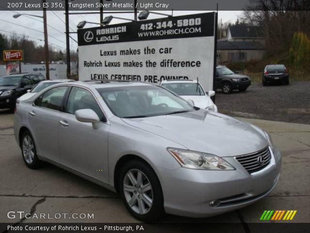 2007 Lexus ES 350 in Tungsten Silver Metallic