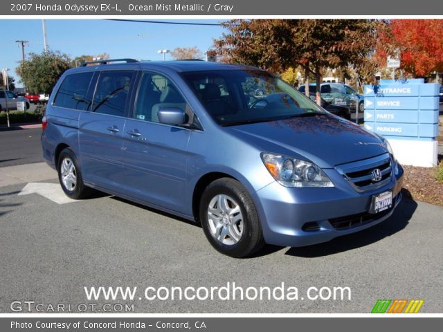 2007 Honda Odyssey EX-L in Ocean Mist Metallic