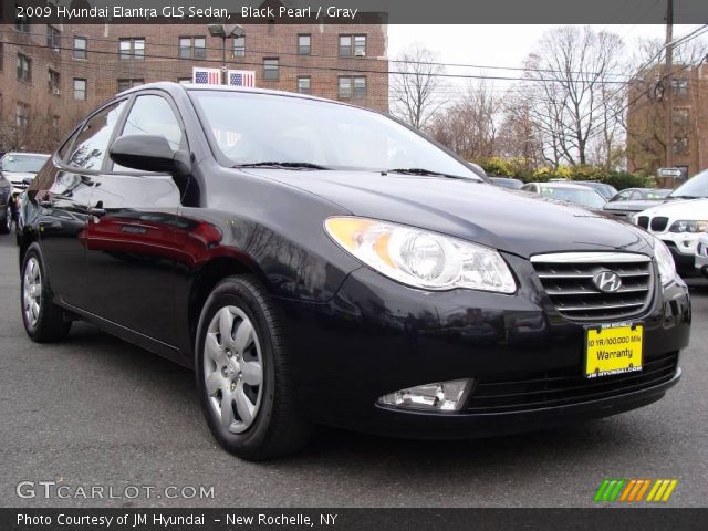 2009 Hyundai Elantra GLS Sedan in Black Pearl