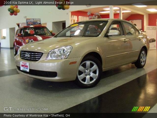 2008 Kia Optima LX in Light Almond Beige