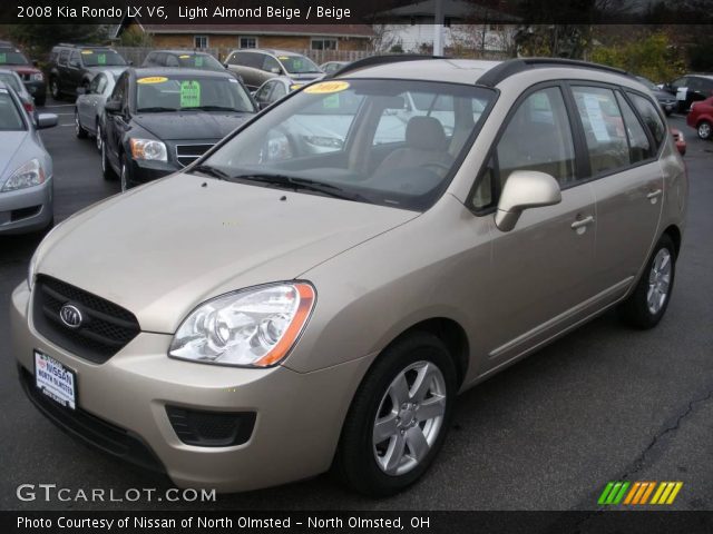 2008 Kia Rondo LX V6 in Light Almond Beige