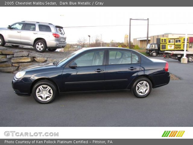 2005 Chevrolet Malibu Sedan in Dark Blue Metallic